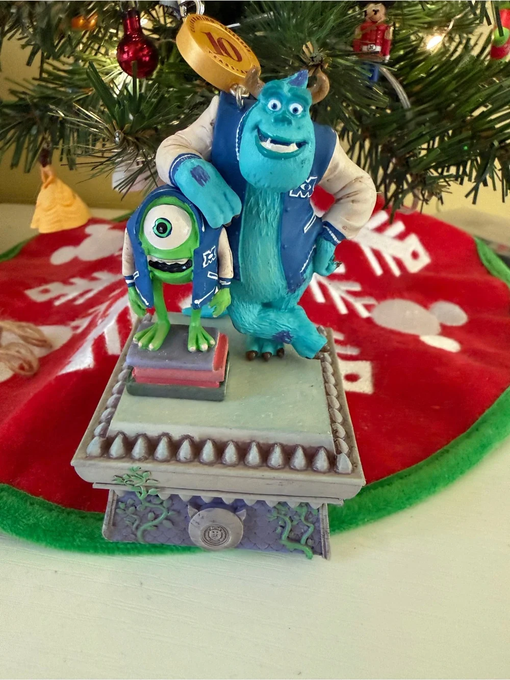 Monsters University Mike & Sulley Figurine Ornament.